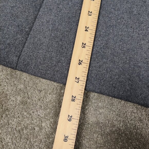 SUNG ALFRED SUNG Women's Jacket Size L Gray Wool Cotton Business Casual Academia - Picture 9 of 9